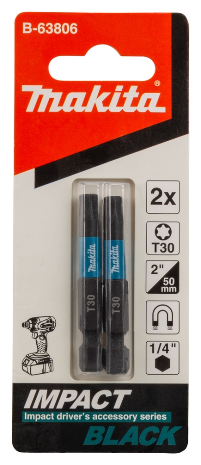 Makita Tillbehör B-63806 Slagskruvmejselbits T30x50mm