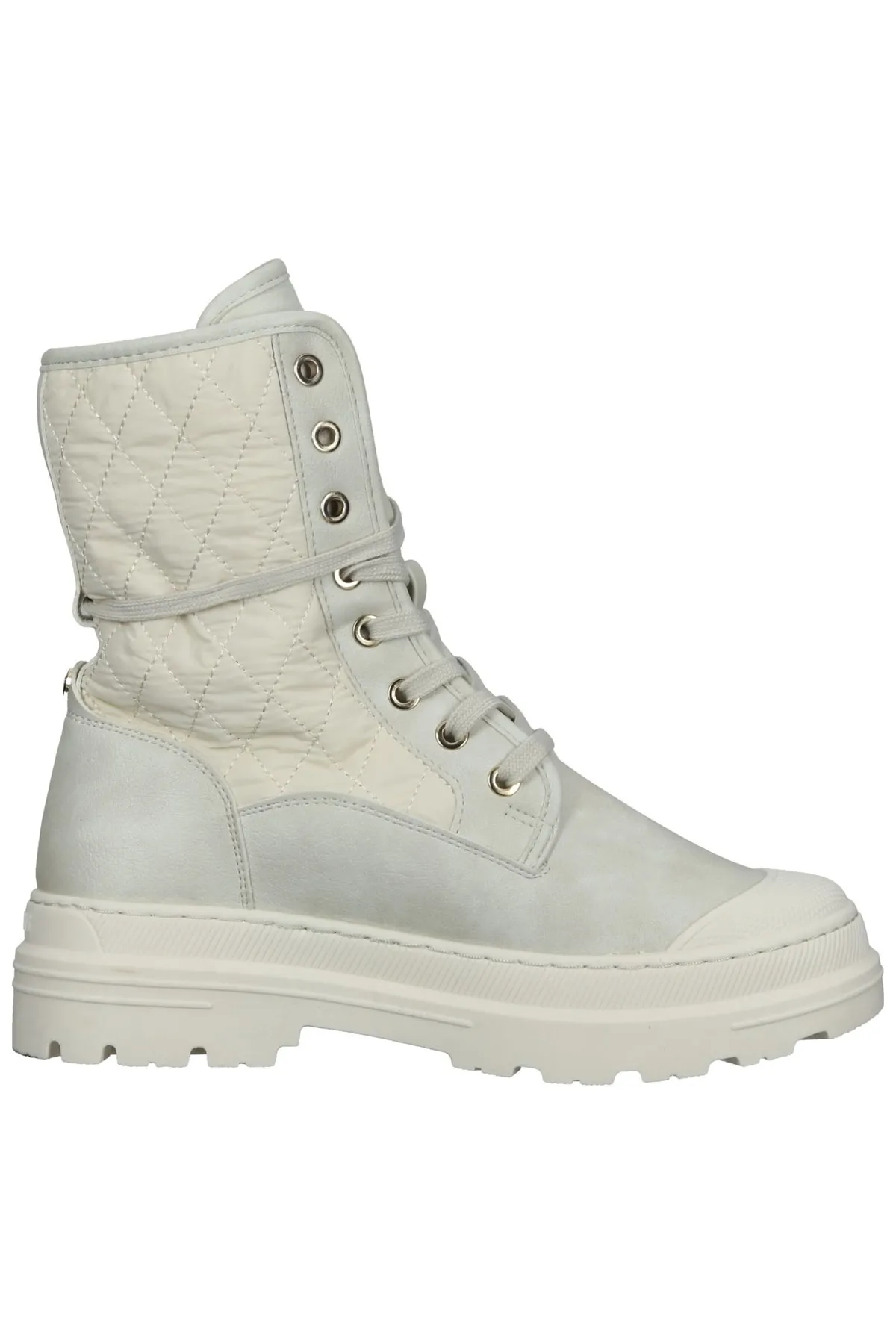 Mustang  Stiefelette - Grau - Blockabsatz