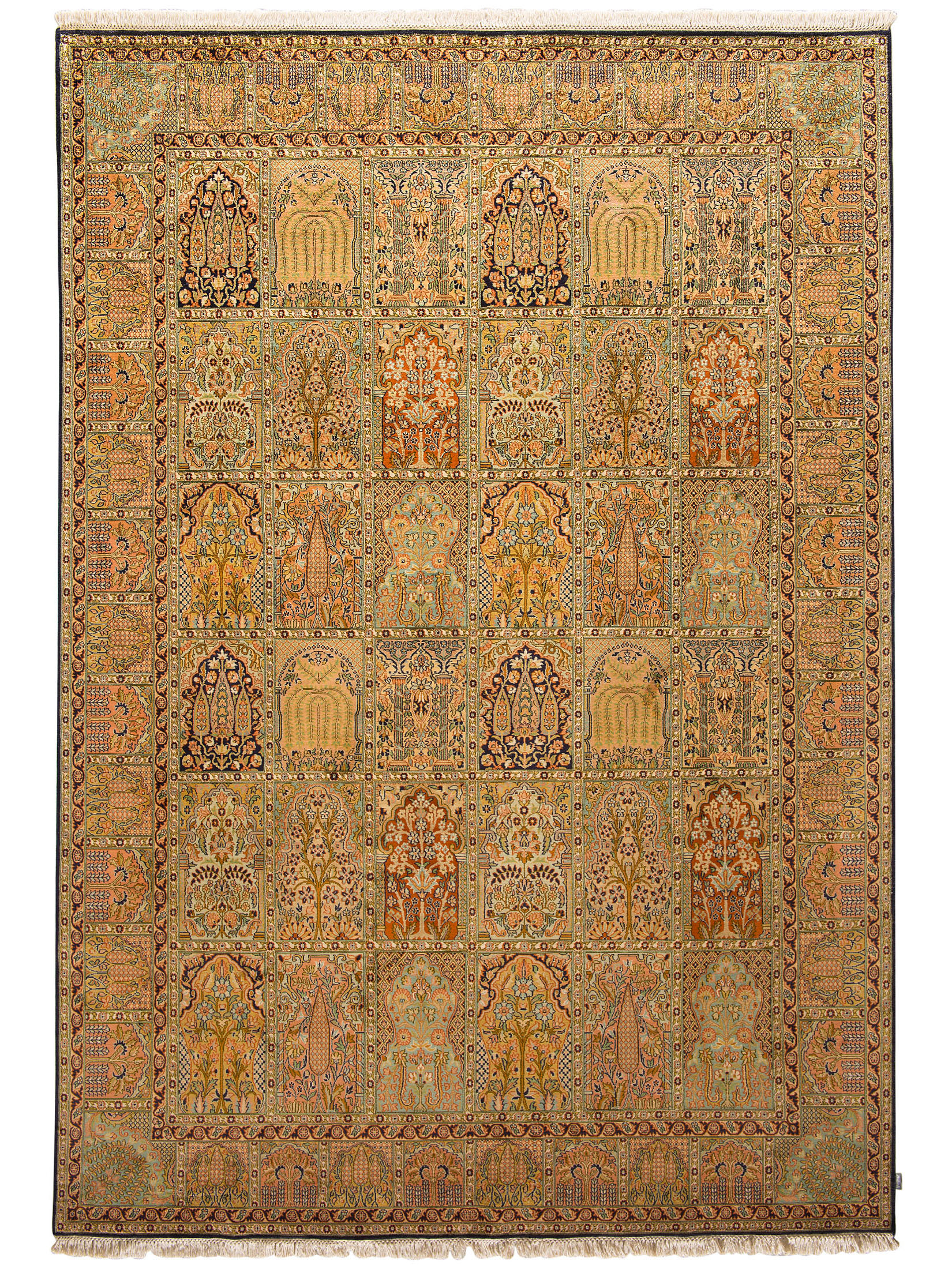 Kaschmir Seide 16/16 ca. 212 x 306 cm, Unikat / Einzelstück