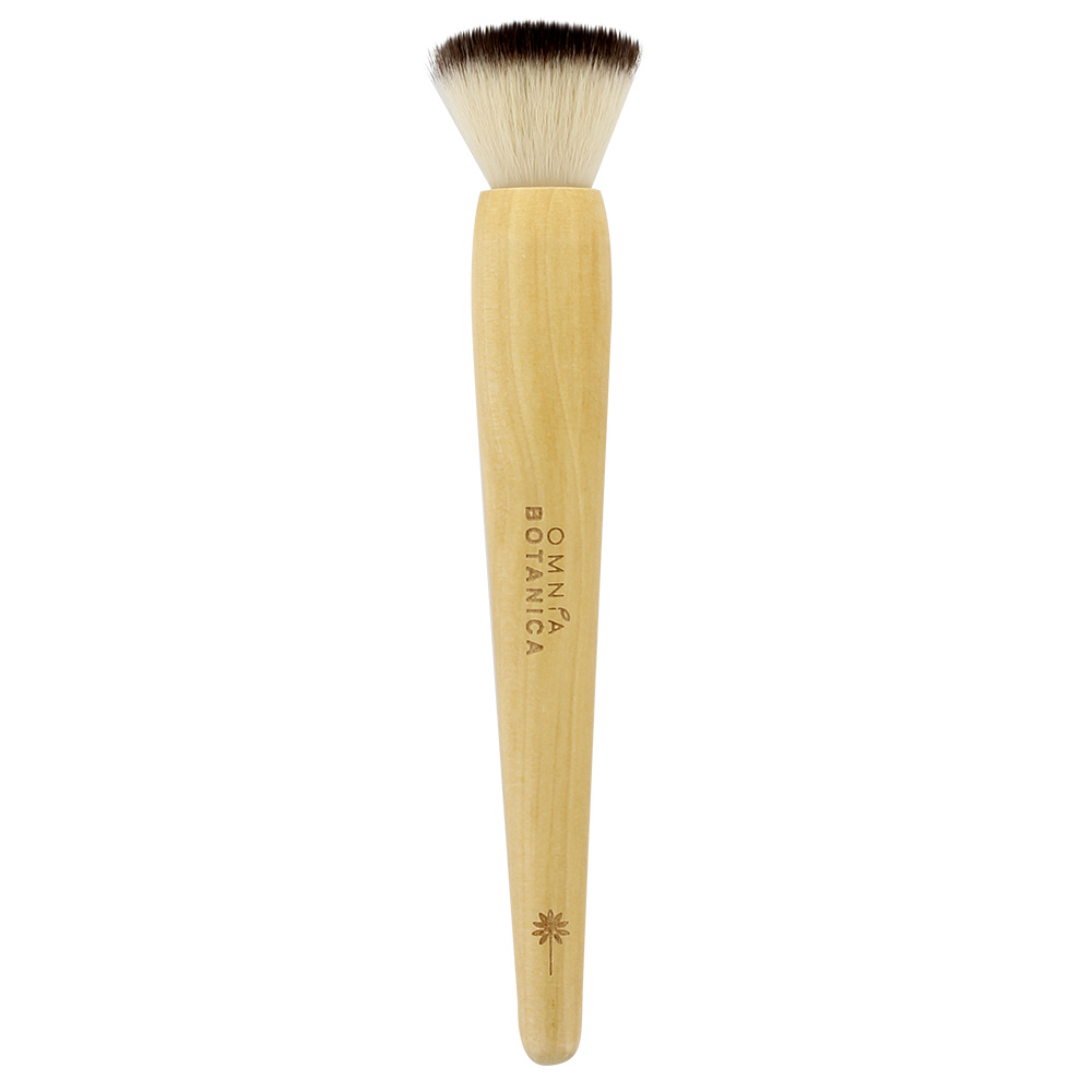 Omnia Botanica PINCEAU FOND DE TEINT EN BOIS PINCEAU MAQUILLAGE