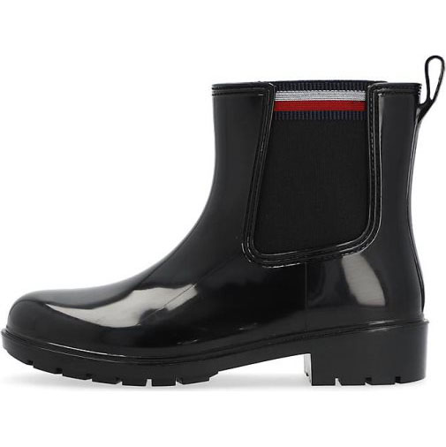 TOMMY HILFIGER Chelsea Gummistiefel CORPORATE ELASTIC RAINBOOT