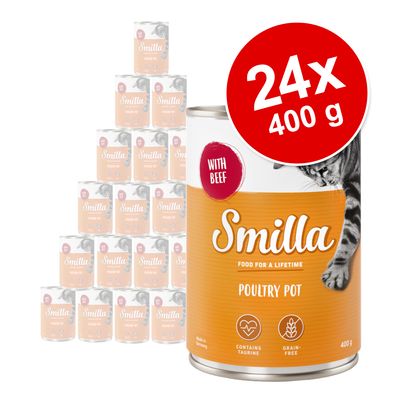 Sparpaket Smilla Geflügeltöpfchen 24 x 400 g