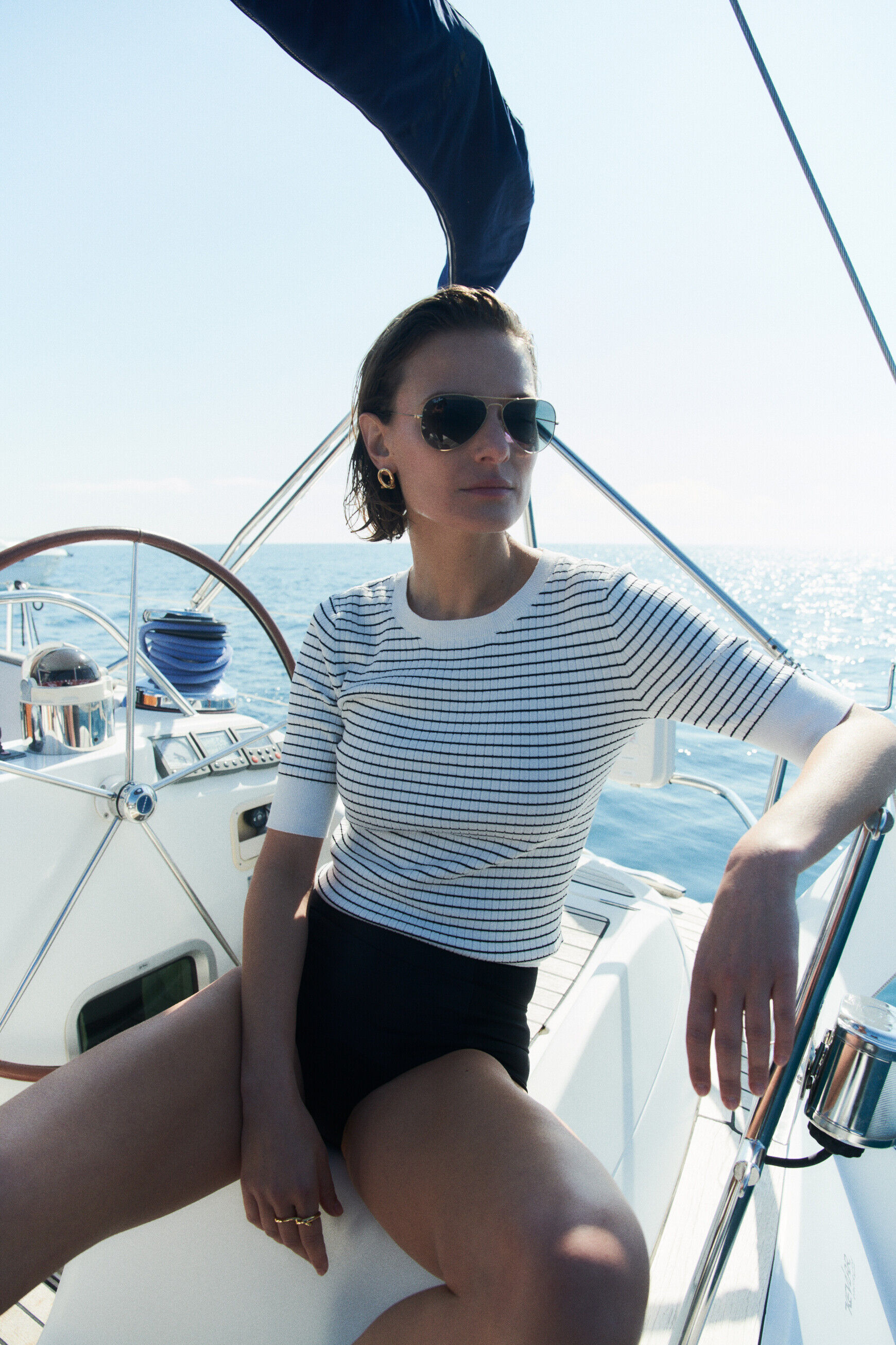 Pull mdelphy blanc femme