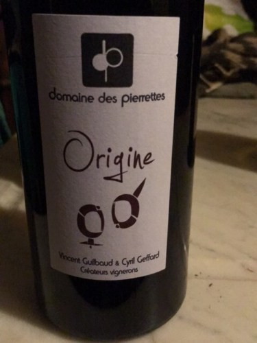 Domaine des PierrettesOrigine 2018