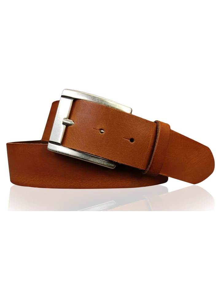 FRONHOFER Ledergürtel 4cm in Cognac günstig kaufen