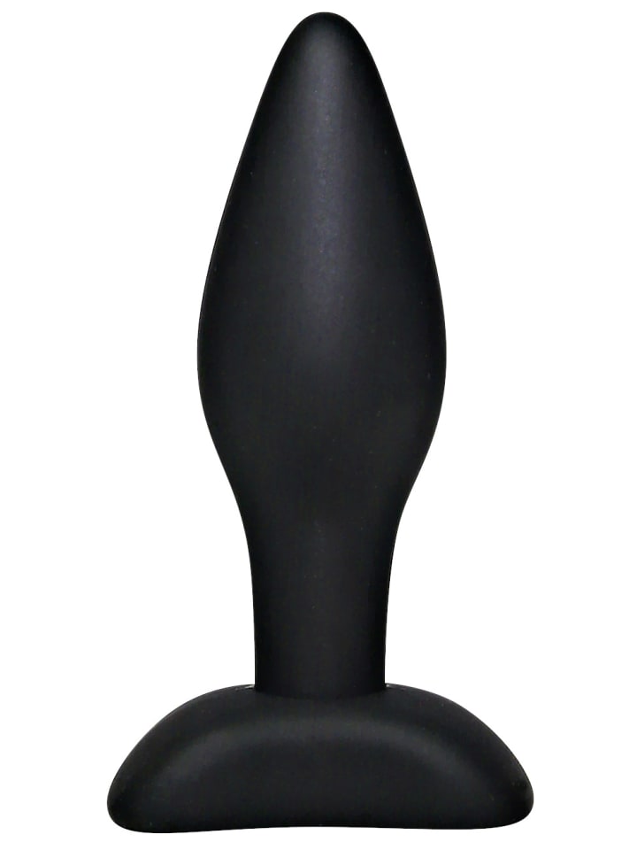 Black Velvets Analplug Butt plug small in schwarz günstig kaufen 9 cm