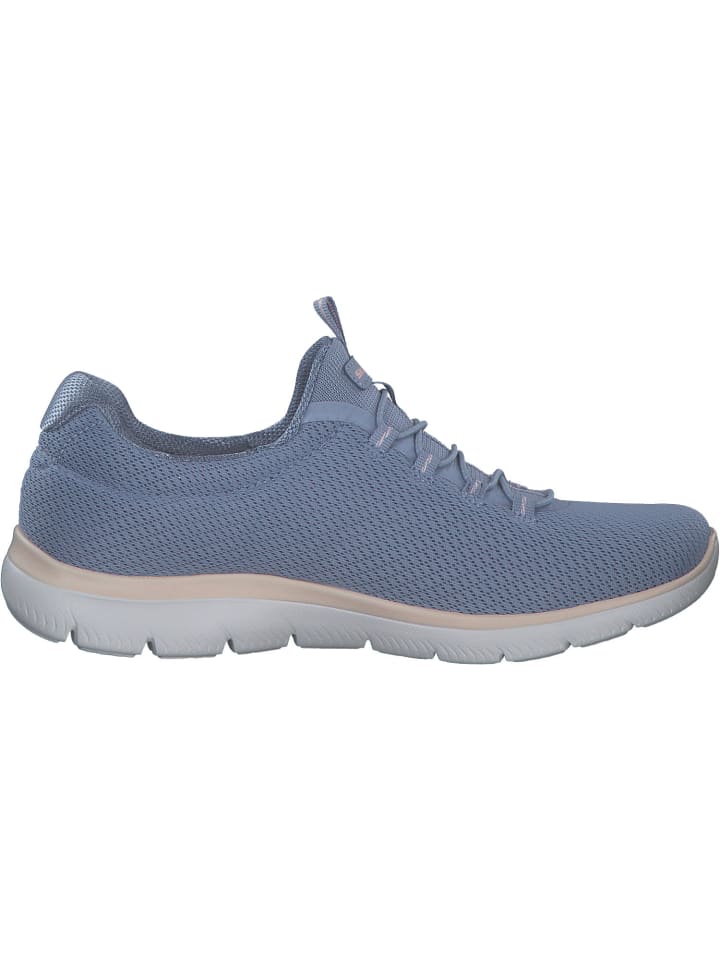 Skechers Schnürschuhe in Blau günstig kaufen