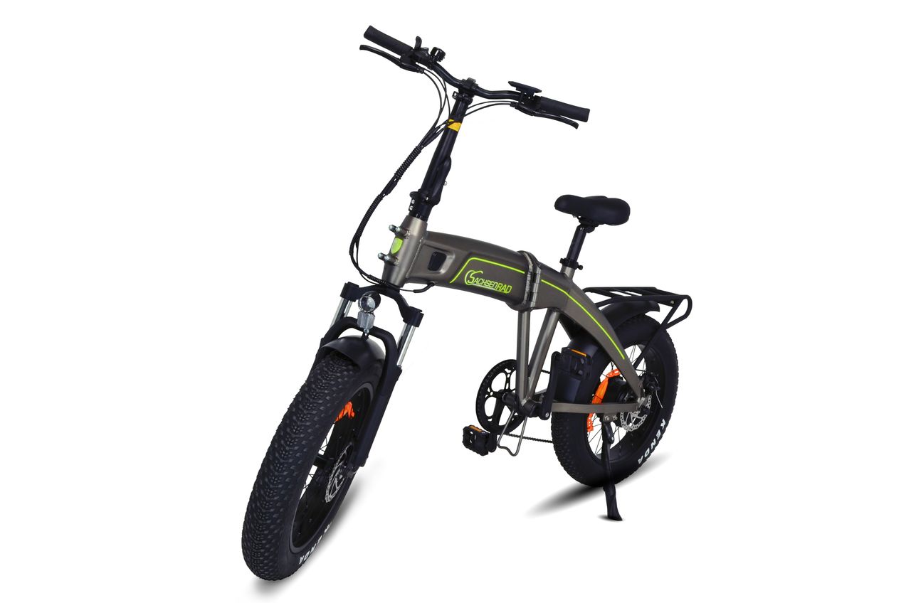 SachsenRad E-Folding Bike F6 Safari Fatbike