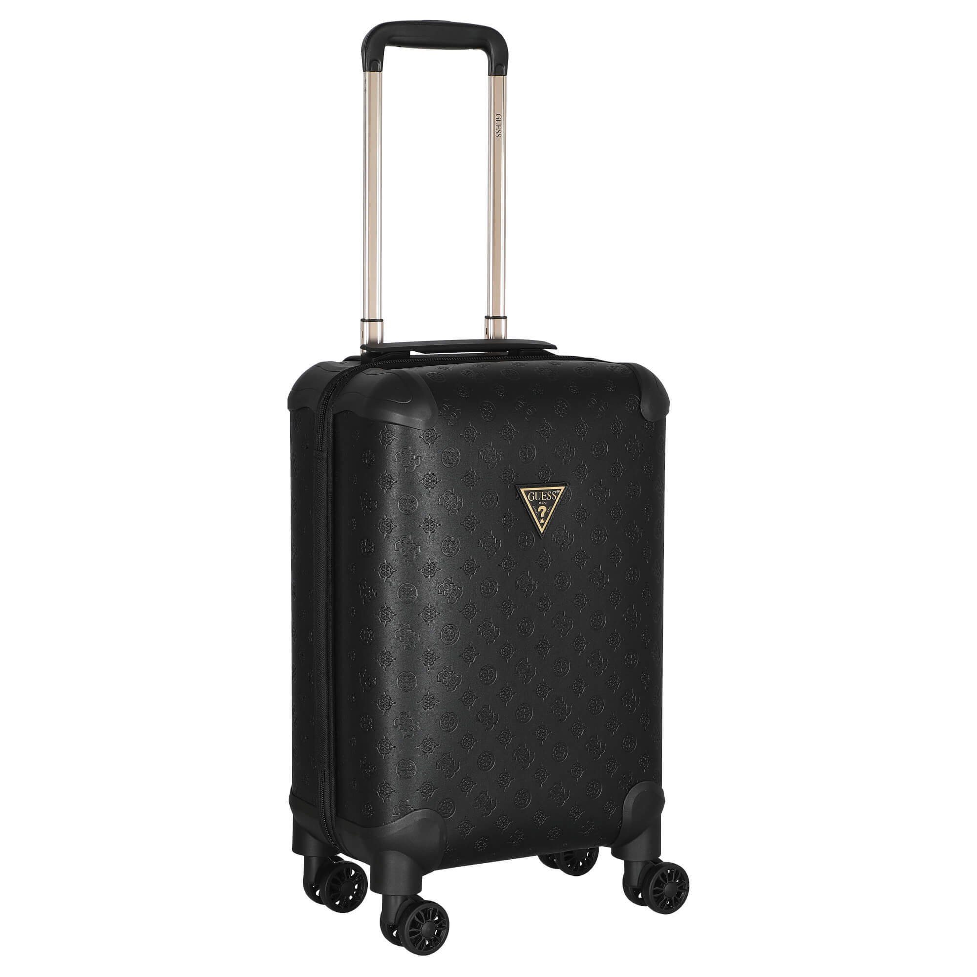 Guess Handgepäck-Trolley Wilder 18 IN - 4-Rollen-Kabinentrolley 54 cm S, 4 Rollen Rollen