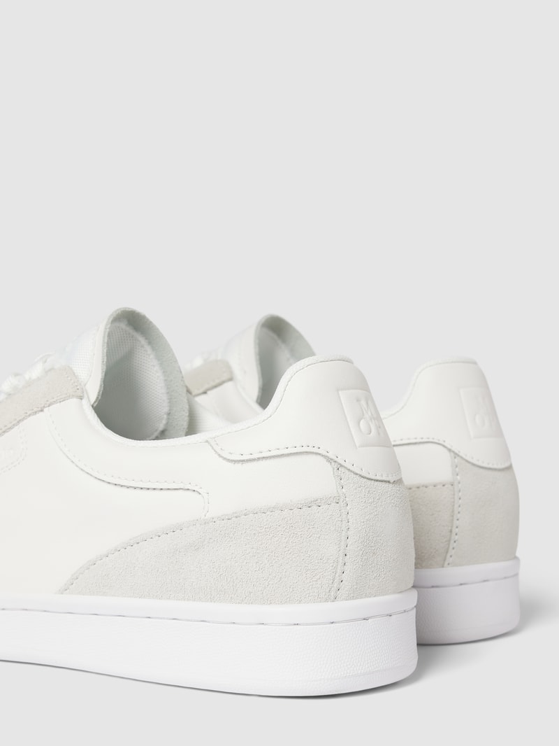 Sneaker aus Leder in weiß