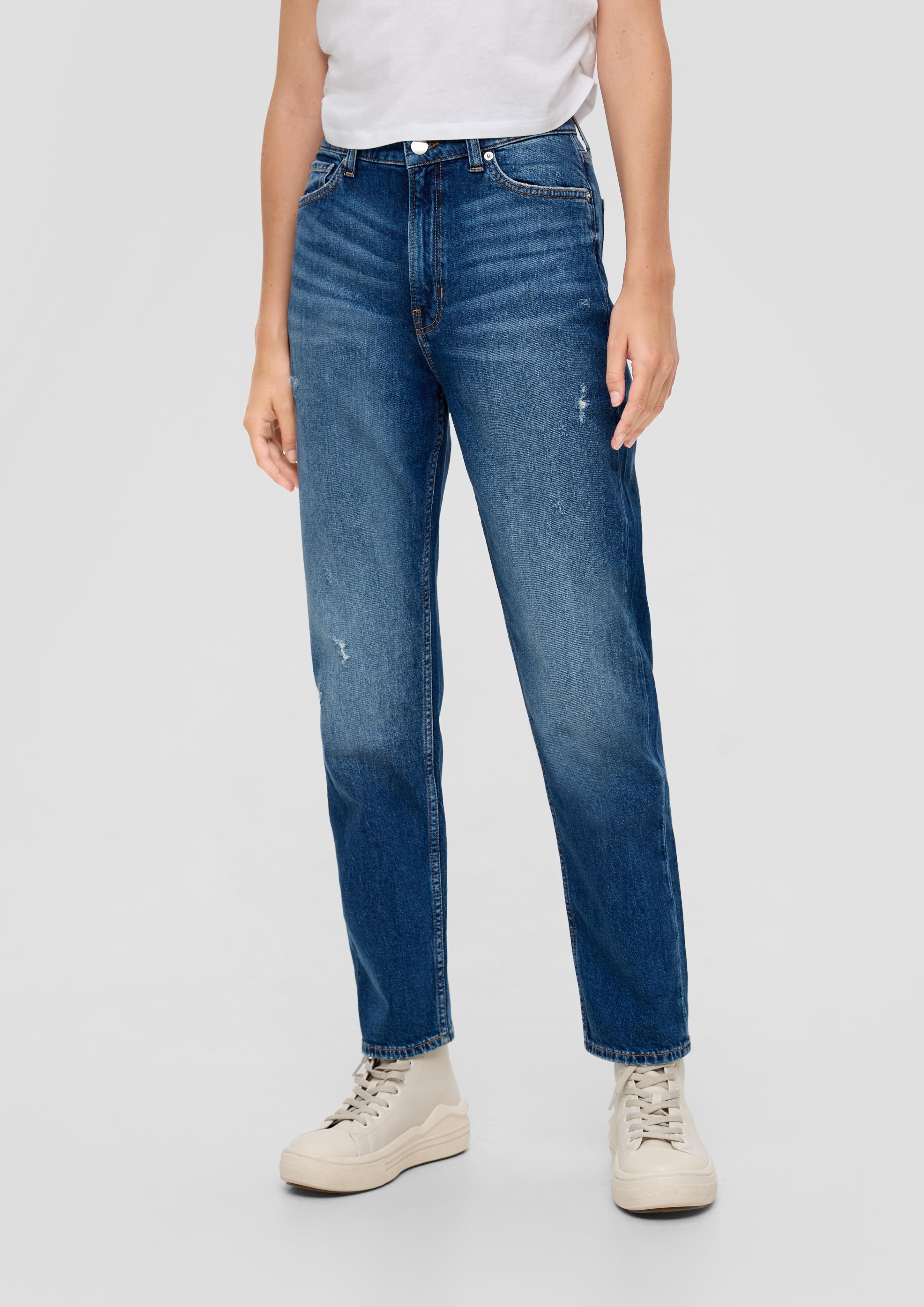 Ankle-Jeans Megan / Regular Fit / High Rise / Straight Leg  2133461-57Z3