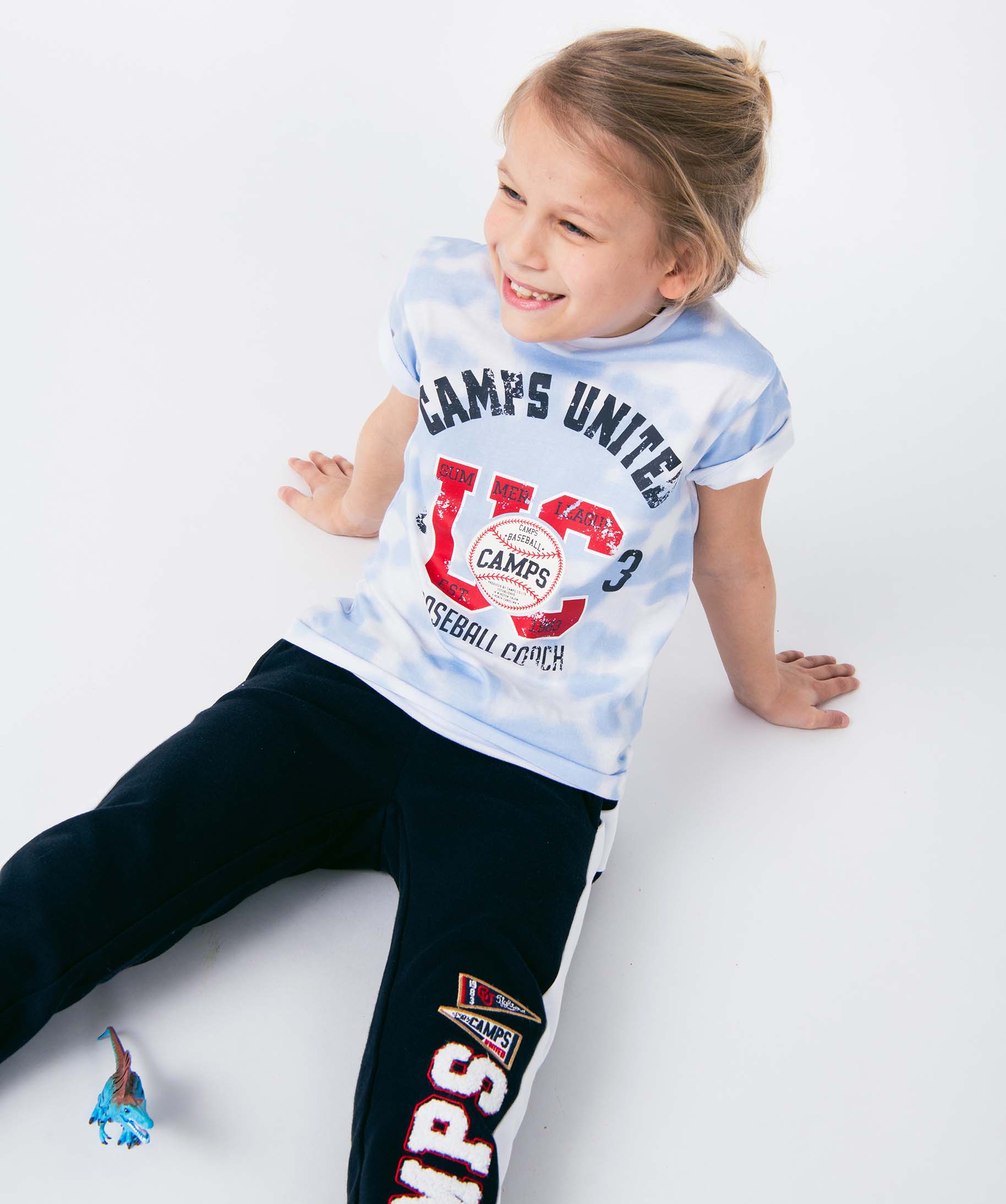 Tee-shirt Garçon à manches courtes avec motif XL - Camps U... bleu | GEMO