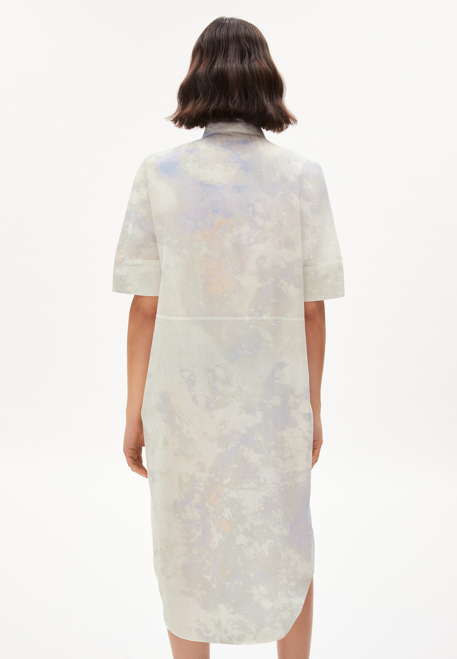 Webkleid Loose Fit aus Bio-Baumwolle