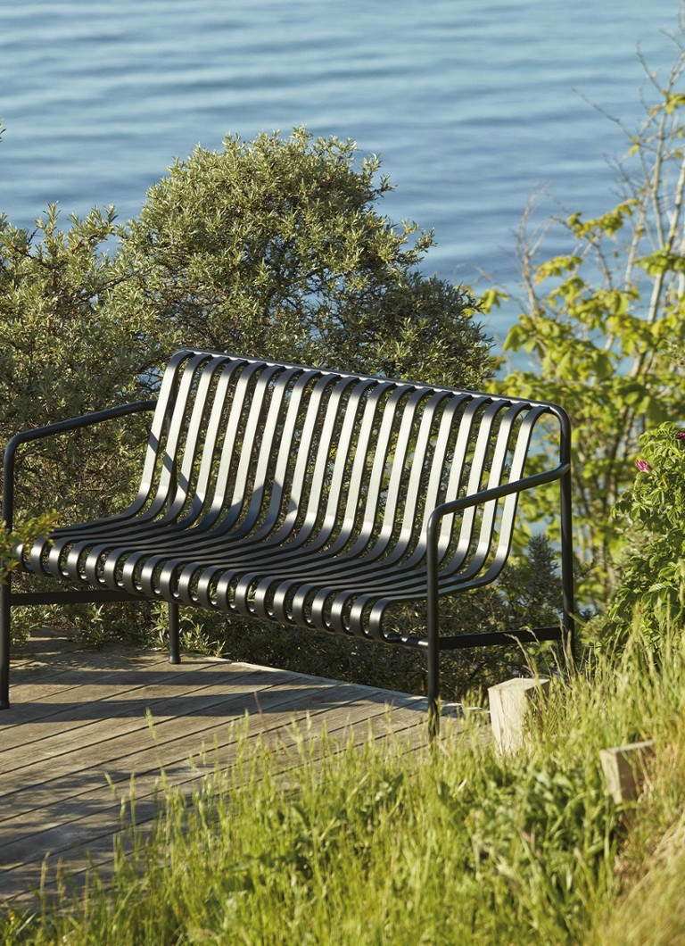 Bancă de grădină Hay Palisade 128 x 70 x 80 cm