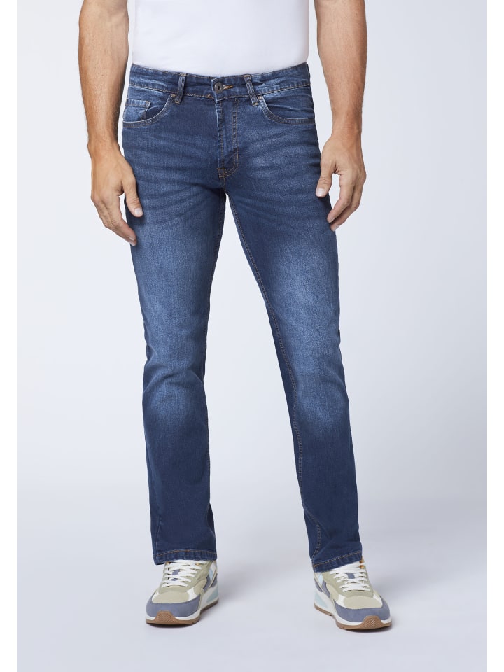 Oklahoma Jeans Jeans in Blau günstig kaufen
