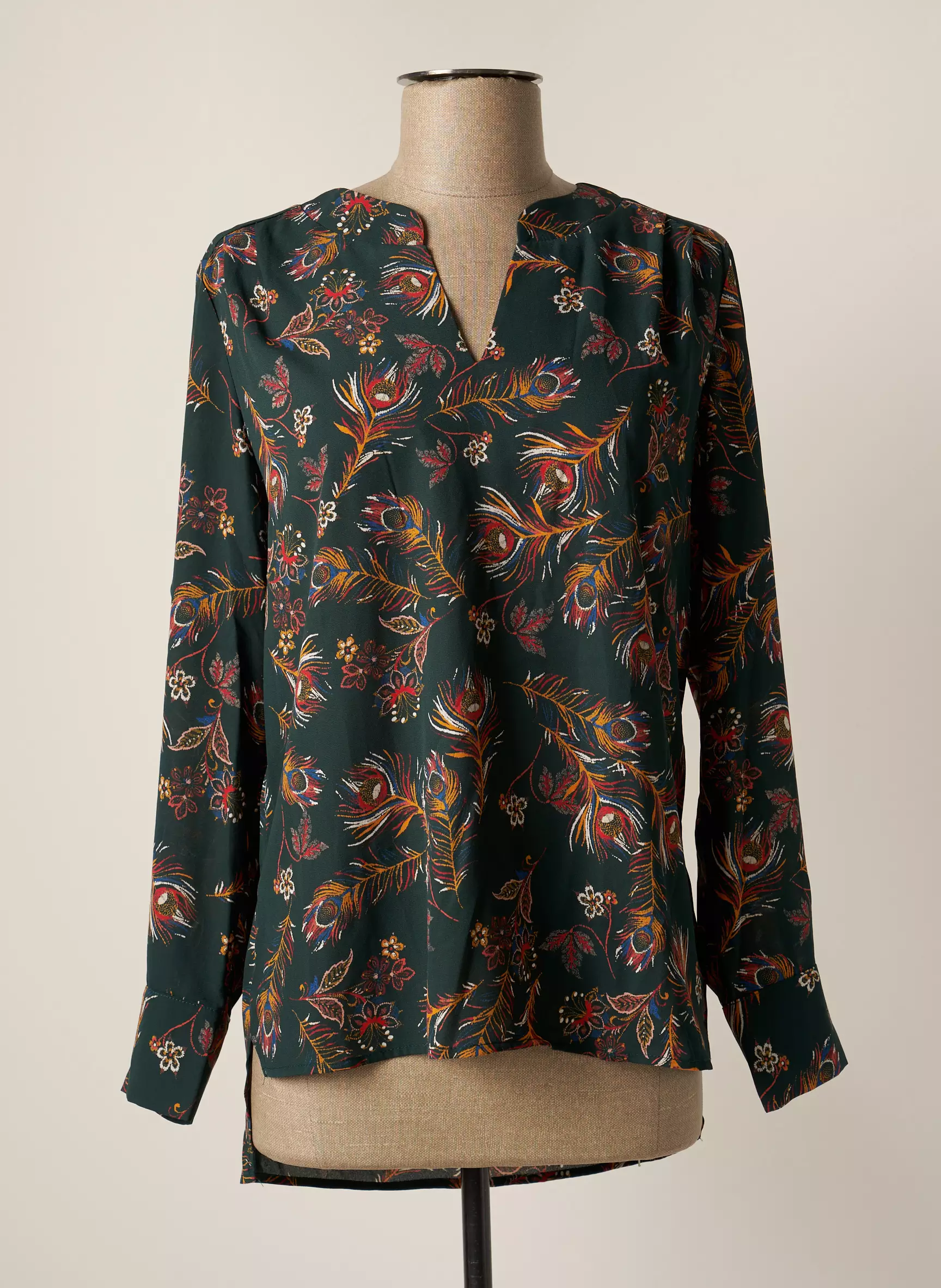 Cottonade Blouses Femme couleur vert
