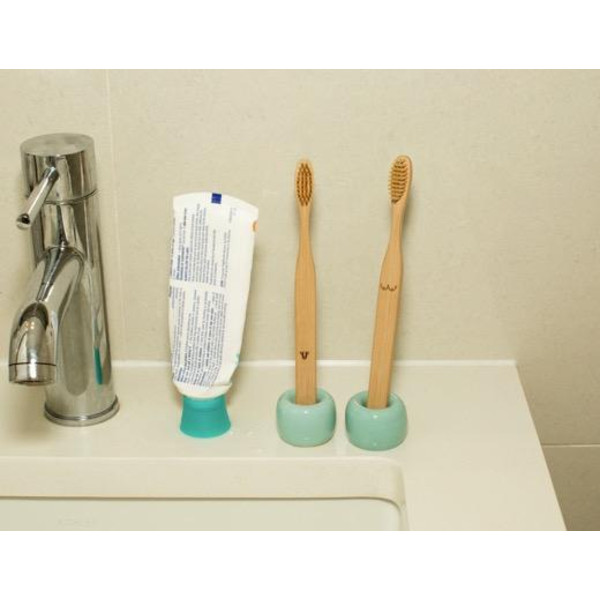 NUDIE BAMBOO TOOTHBRUSH SET - Zahnpflege