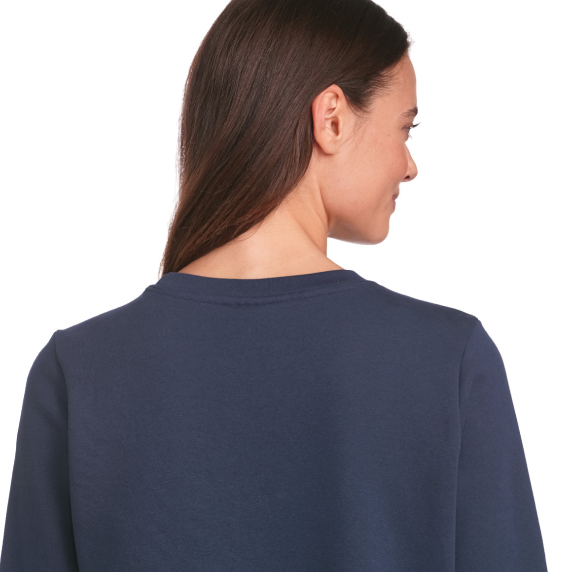 Damen Weihnachtssweatshirt mit Applikation dunkelblau