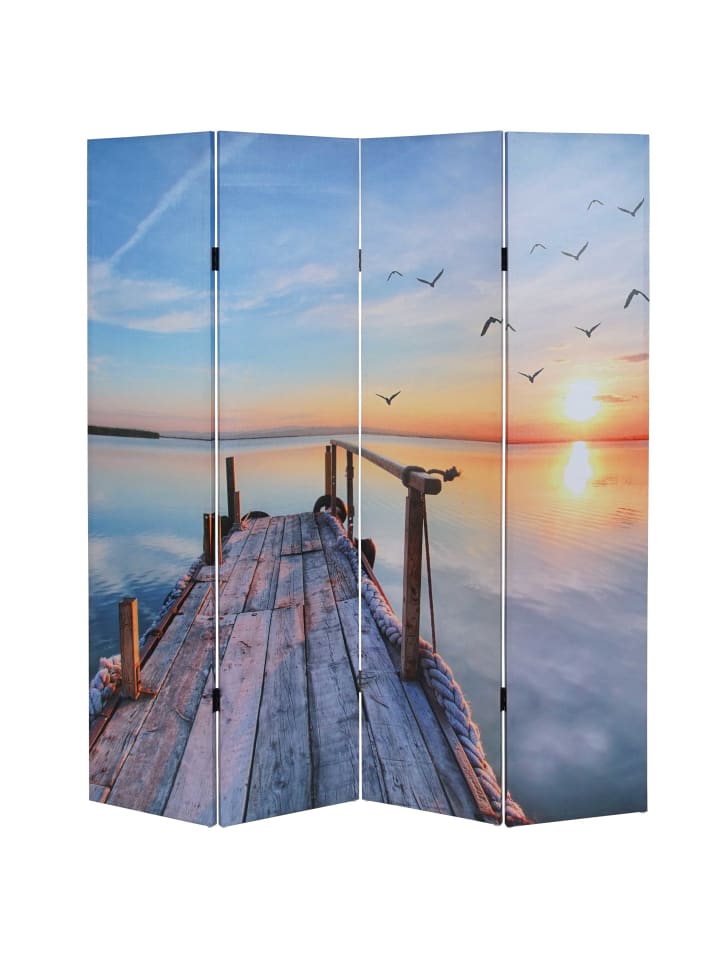 MCW Foto-Paravent Bagheria, Sonnenuntergang günstig kaufen onesize