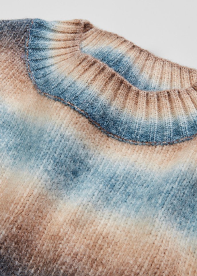 Pullover mit Farbverlauf und Wollanteil