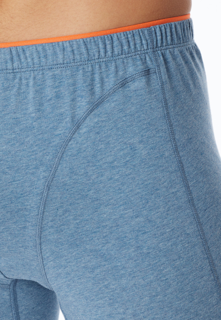 Unterhose lang blau-meliert - 95/5