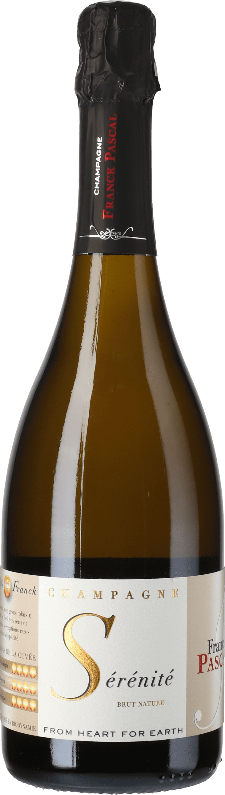Franck Pascal: Champagne Sérénité Brut Nature 2011