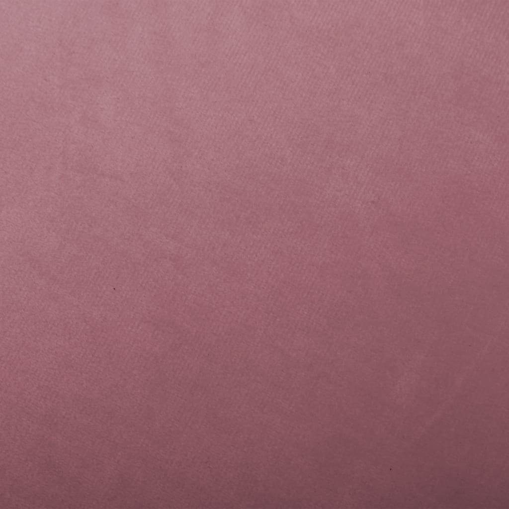 möbelando Schaukelstuhl Aletshausen (B/H/T: 60x84x74 cm), aus Samt in Rosa