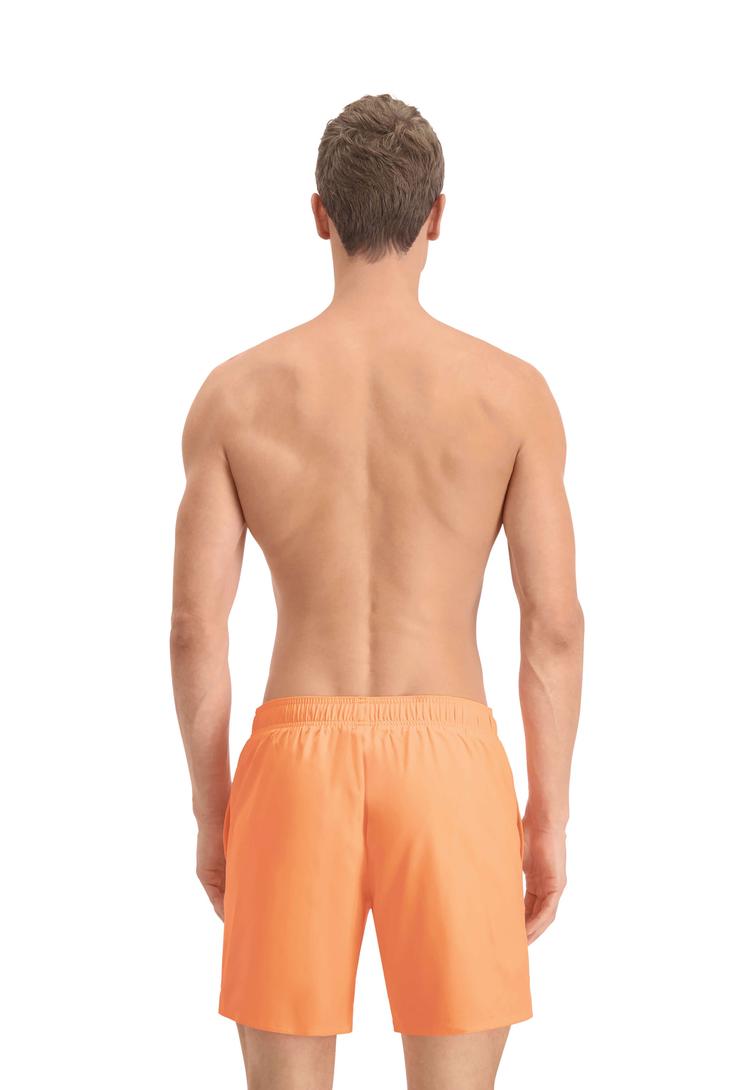 PUMA Mittellanger Bright Orange Badehose