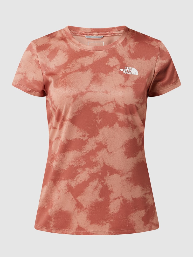 T-Shirt mit Logo Modell 'Reaxion' in rosa