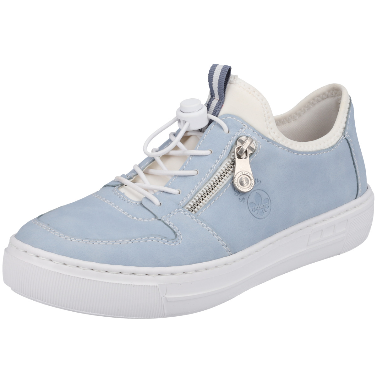 Rieker L9862 Sneaker Low hellblau