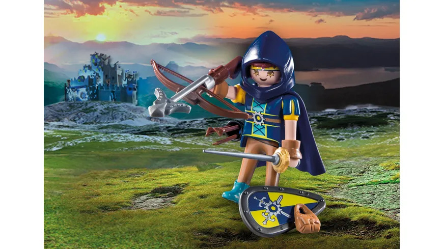 PLAYMOBIL 71303 - Novelmore - Gwynn mit Kampfausrüstung