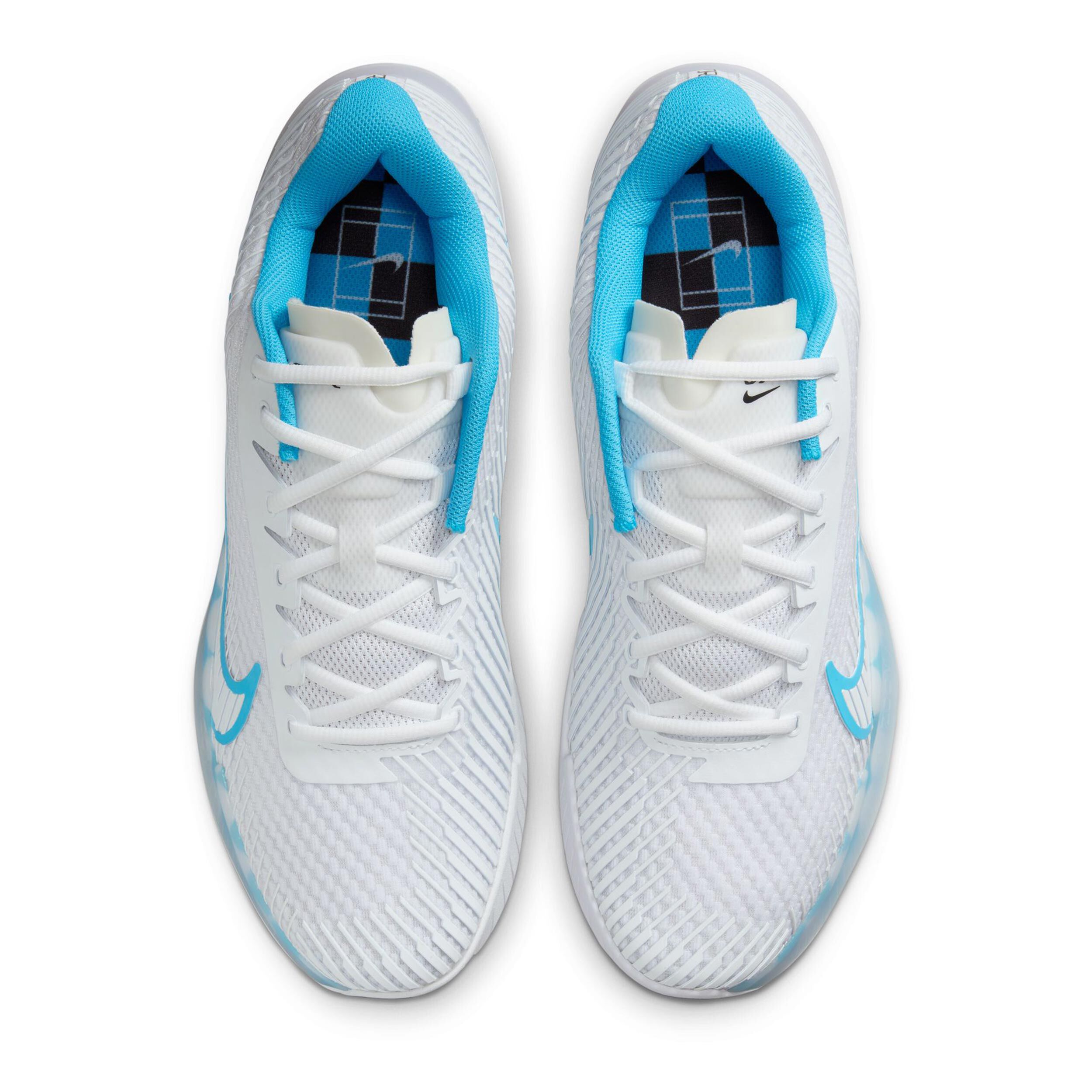 Zoom Vapor 11 Allcourtschuh Herren - Weiß, Türkis