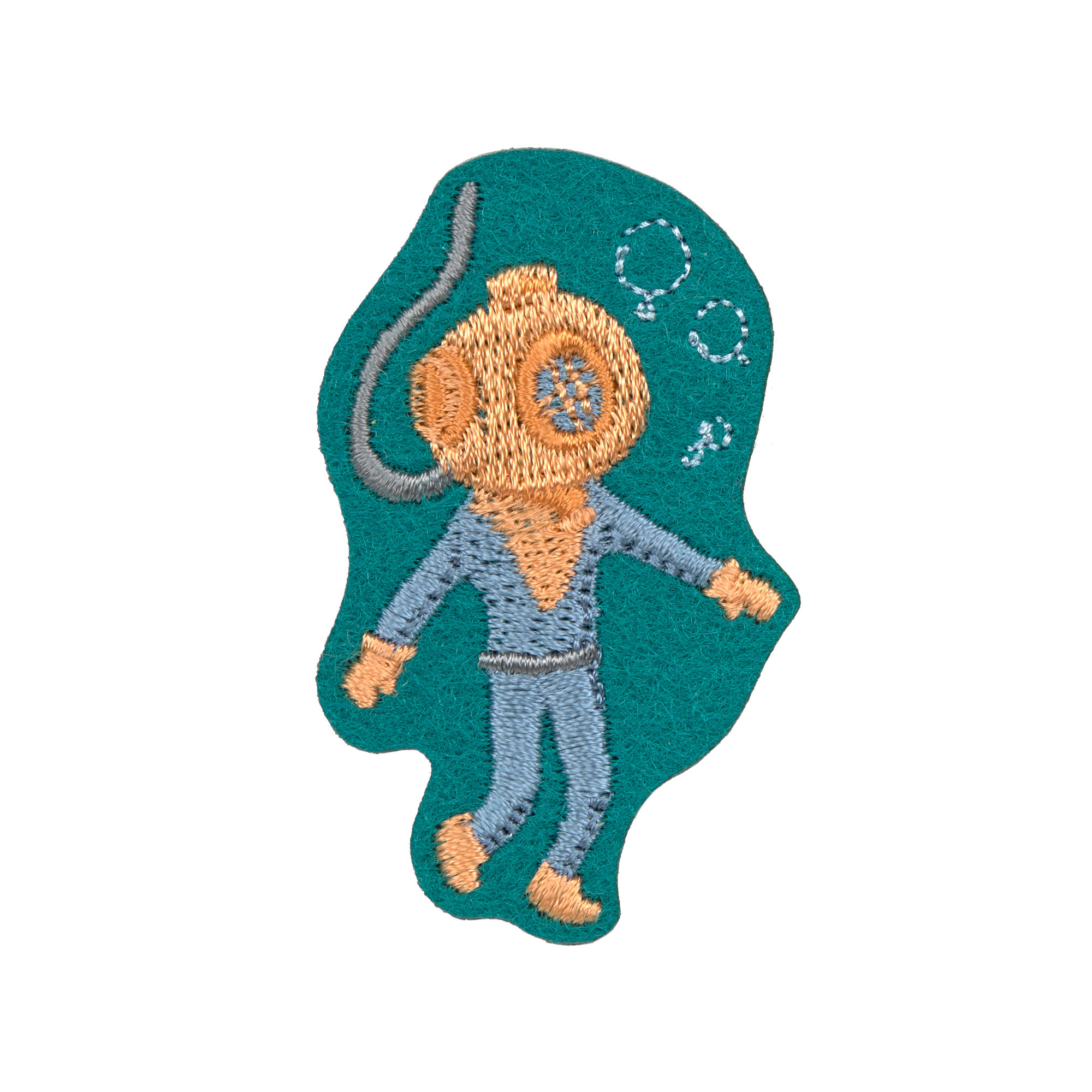 Textil-Sticker (3 Stk) - Stick on, Tiefsee