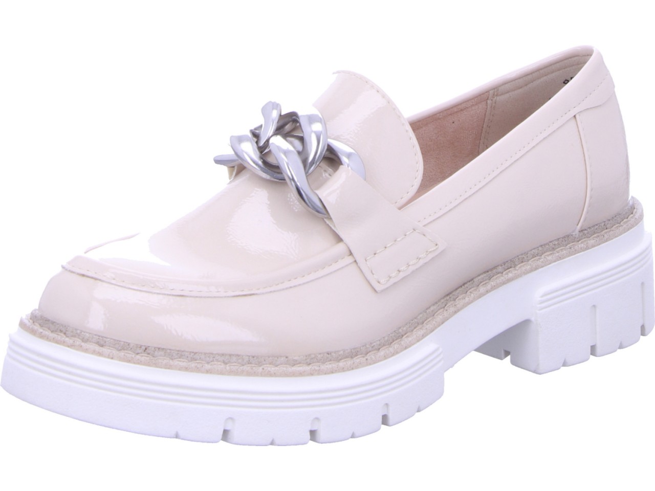MARCO TOZZI Sportliche Slipper beige