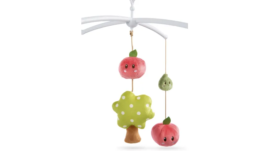 NICI Musik-Mobile Hase und Eule in Geschenkverpackung