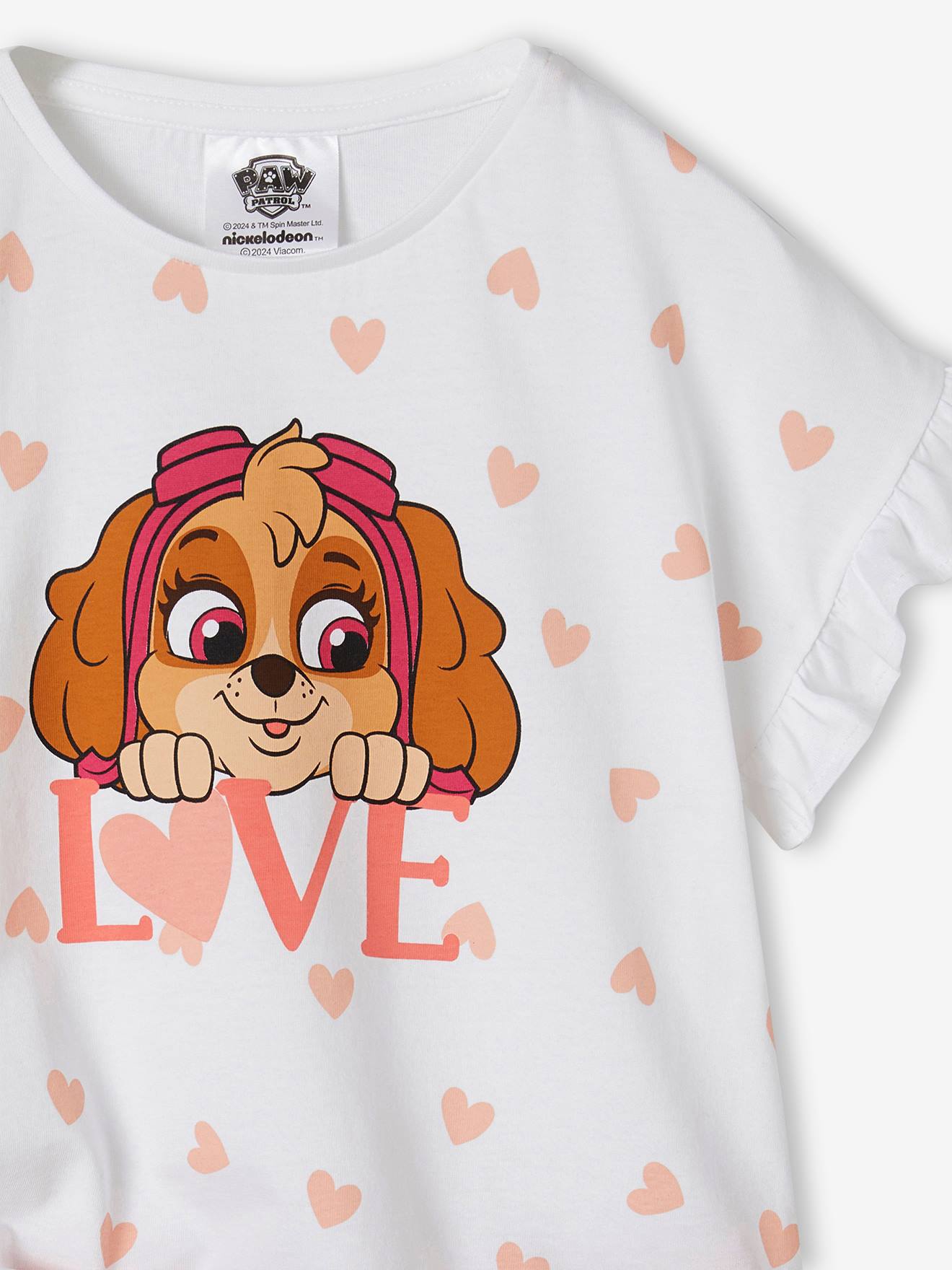Paw Patrol Kurzer Kinder Schlafanzug PAW PATROL - koralle