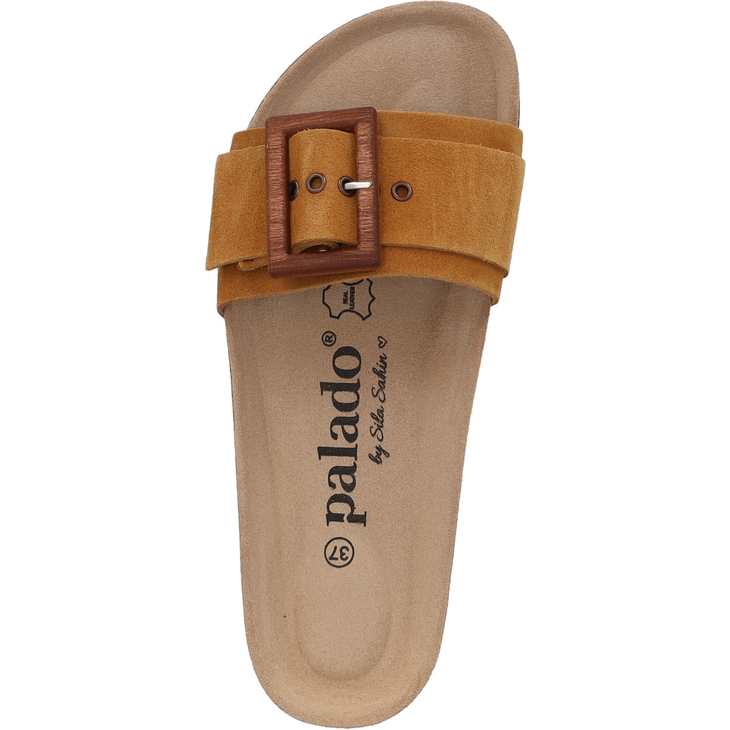 Palado Malta Wood by Sila Sahin, Pantoletten, Damen, Braun