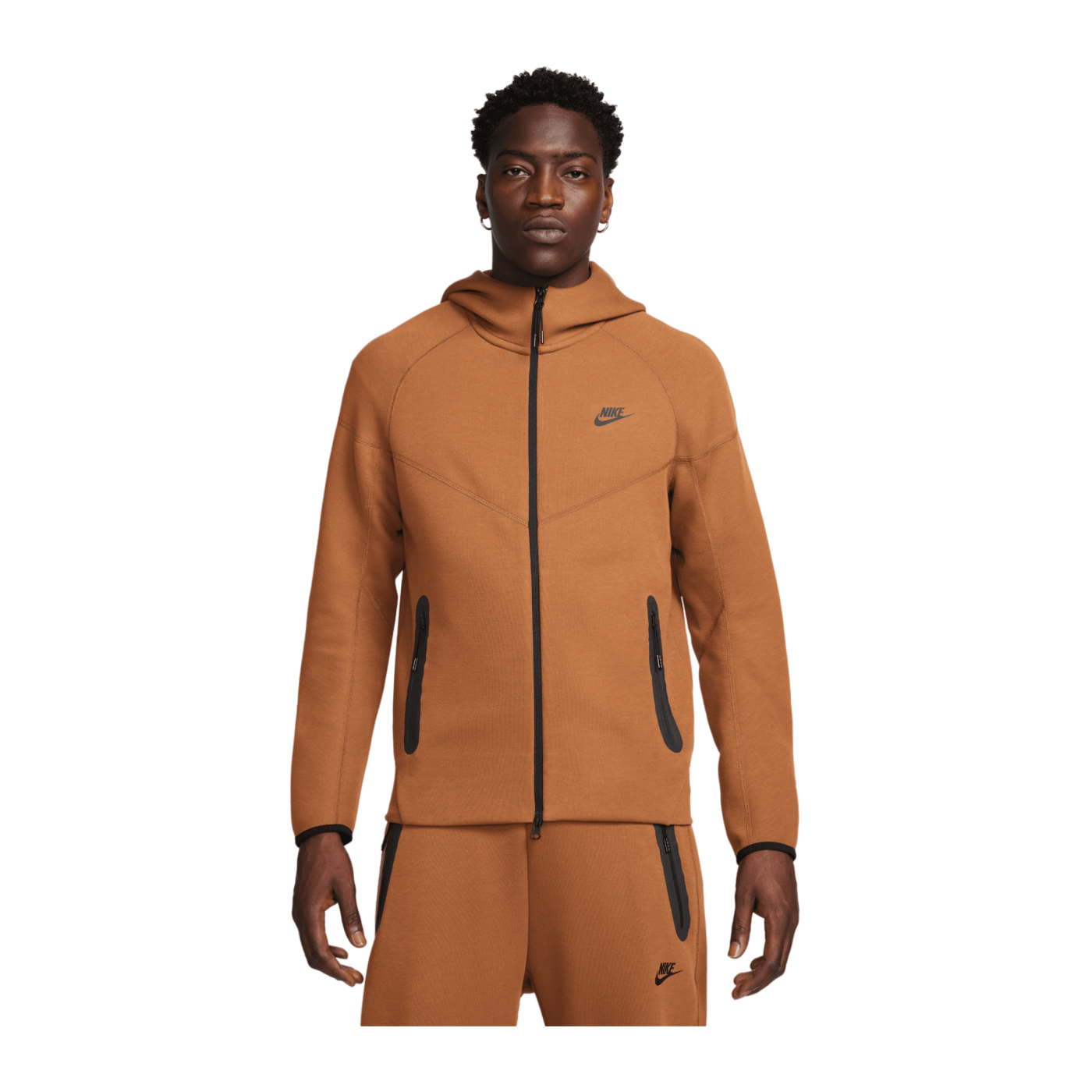 Nike Tech Windrunner Jacke Braun Schwarz F281