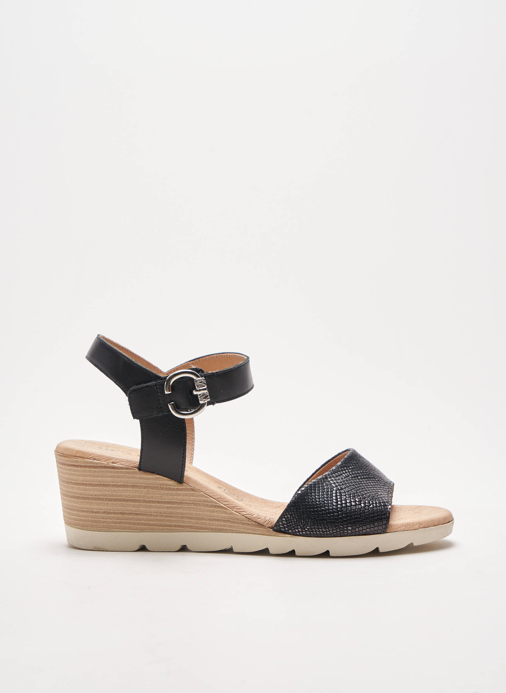 Geo Reino Sandales Nu Pieds Femme couleur noir