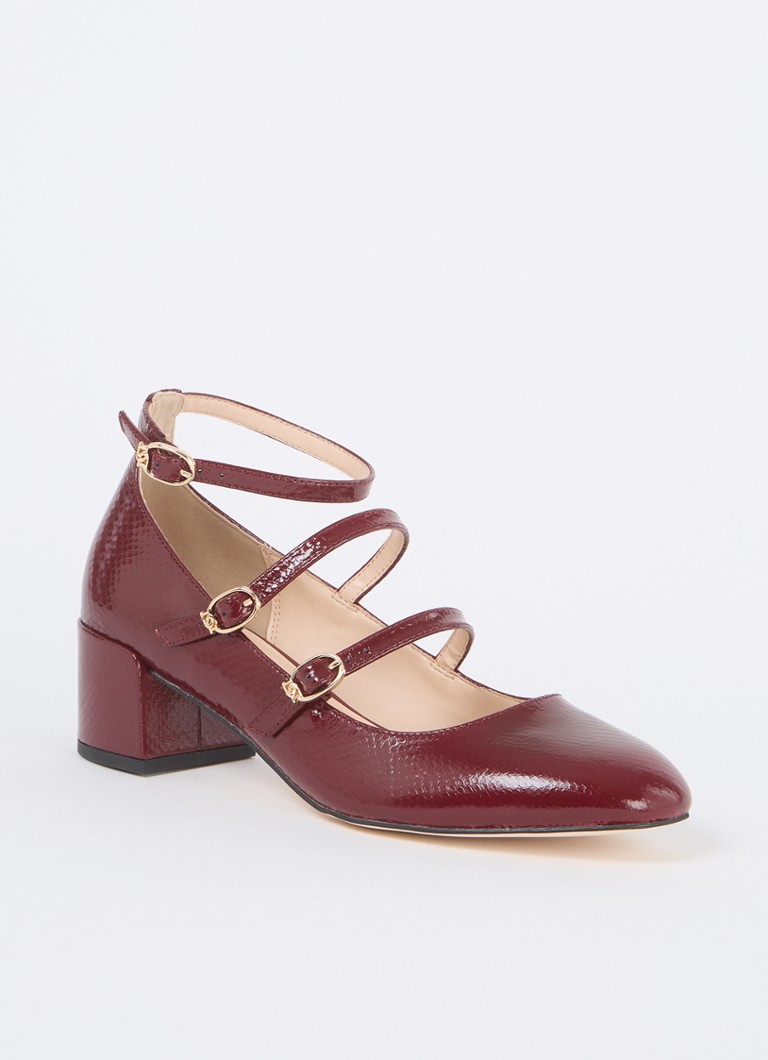 Dune London  Approach pump van leer