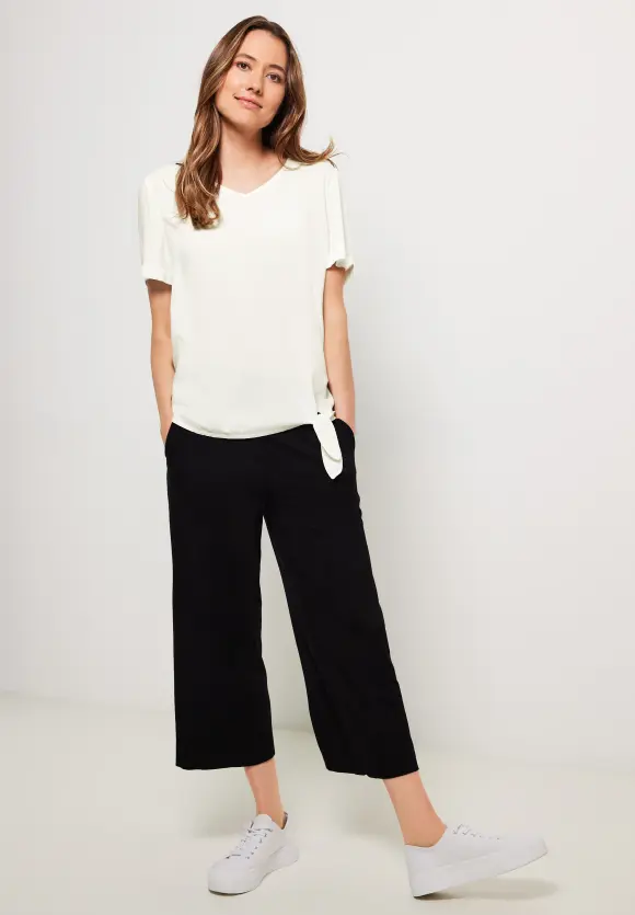 CECIL Bluse mit Knotendetail