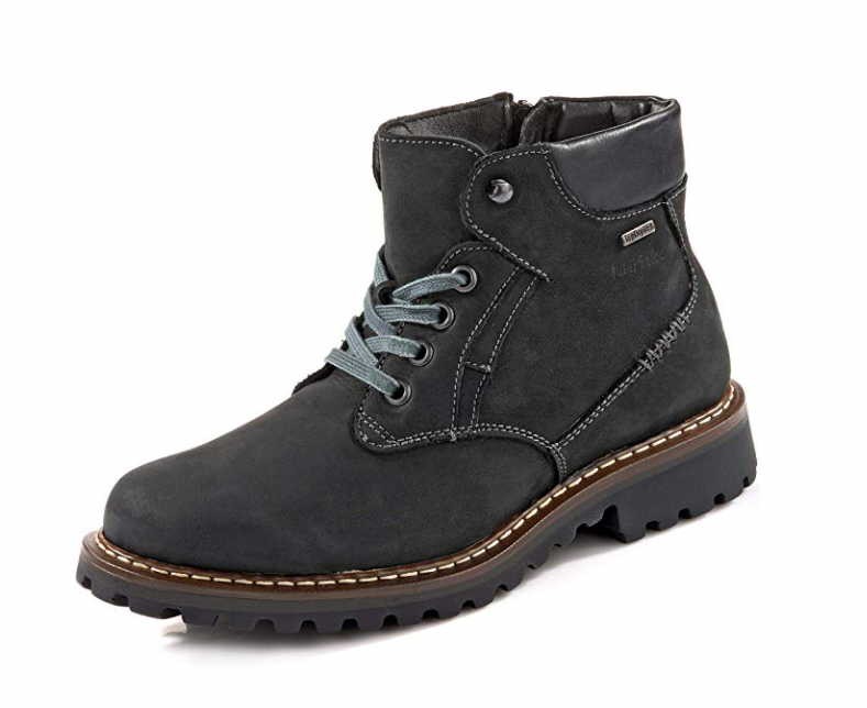 JOSEF SEIBEL Schnür-Stiefeletten schwarz