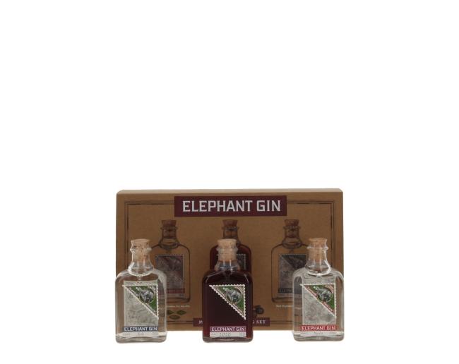 Miniatursortiment Elephant Gin 0,15 l·45,6 % vol