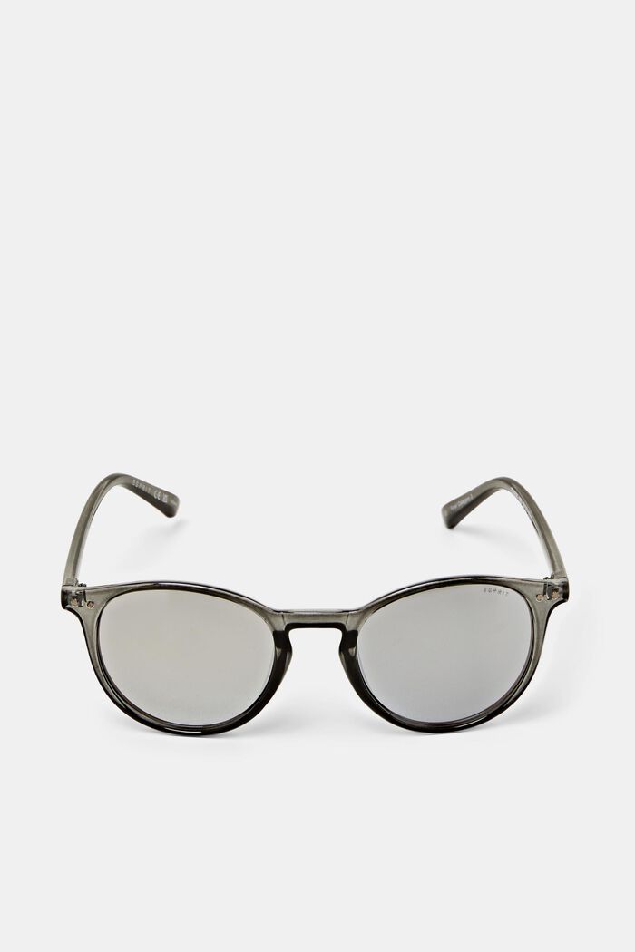 Unisex-Sonnenbrille mit verspiegelten Gläsern