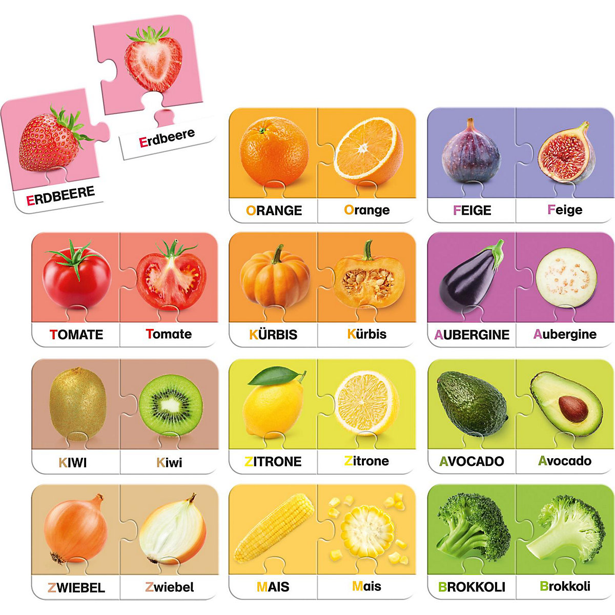 Ich lerne Obst & Gemüse
