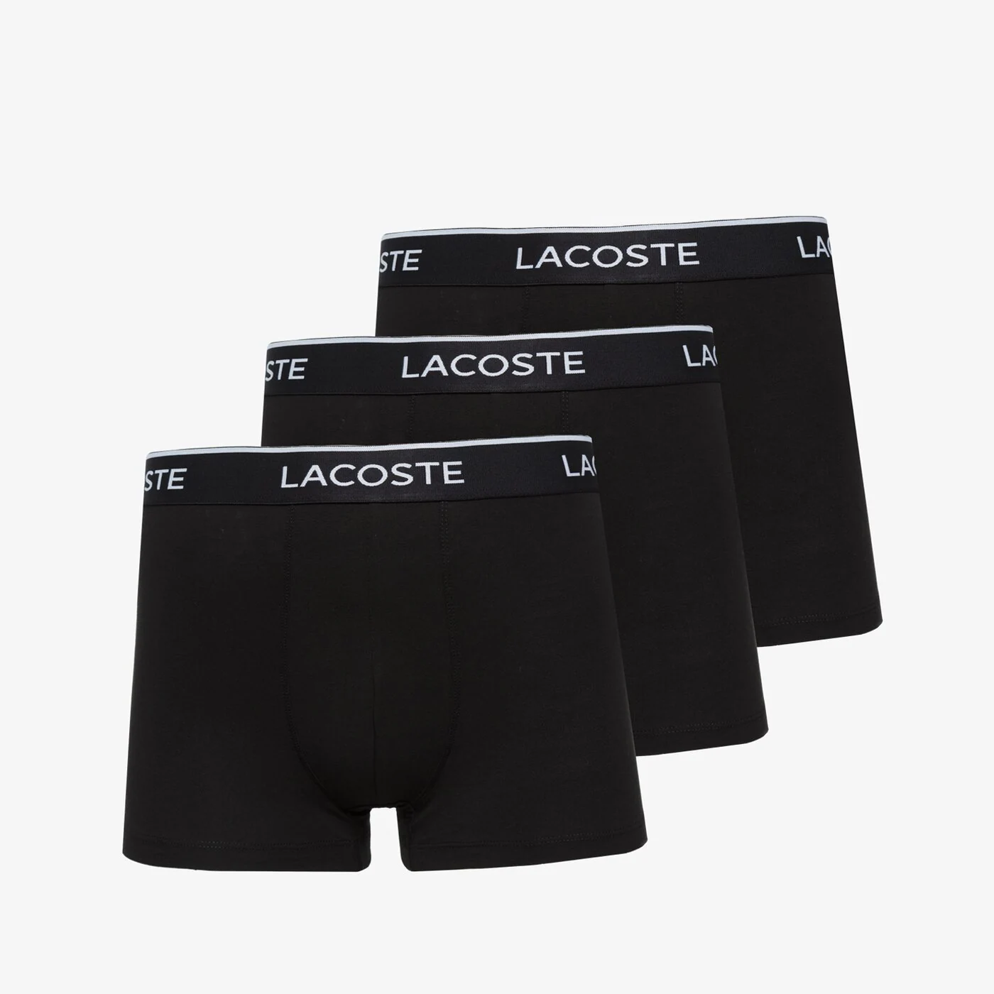 LACOSTE 3 PACK BOXER SHORTS Schwarz