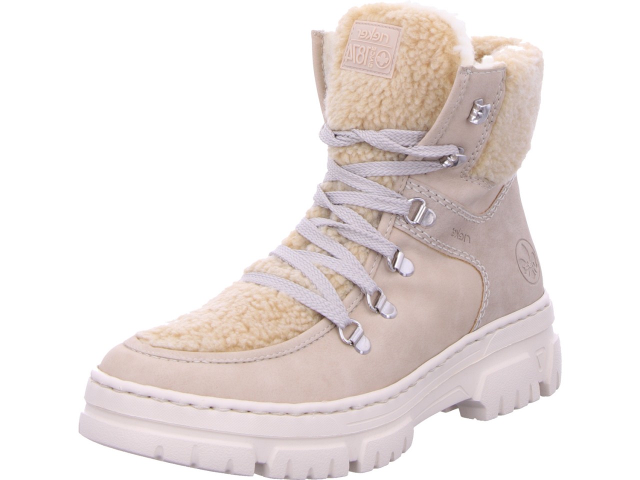 RIEKER Winterstiefel beige