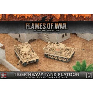 Afrika Korps Tiger 1 E Heavy Tank Platoon (2)