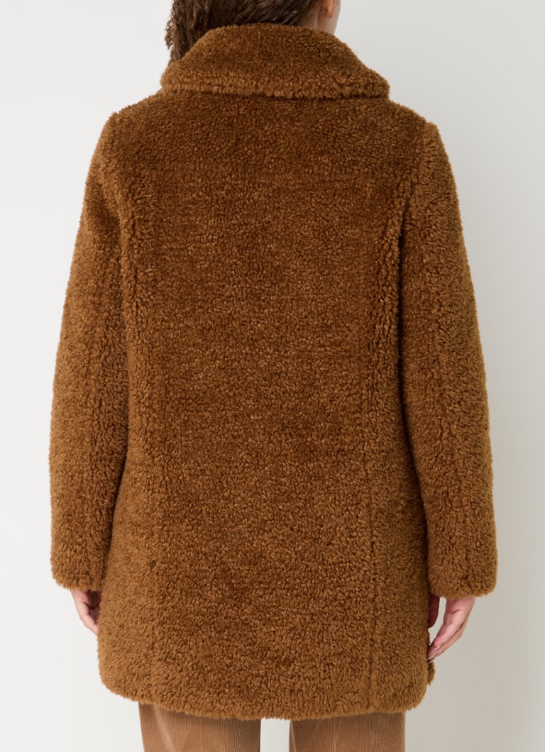 Palton Teddy River Woods cu buzunare laterale