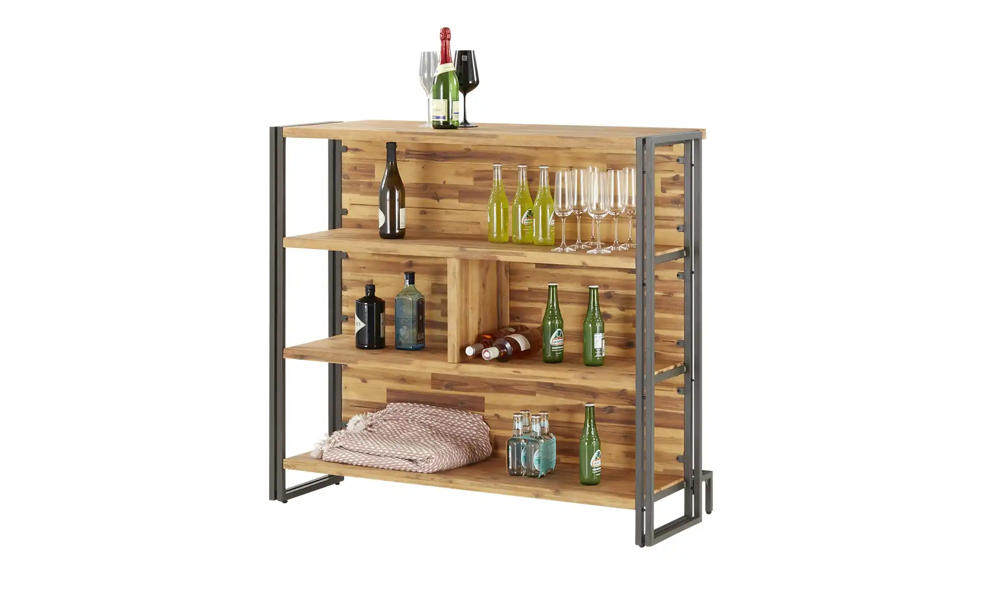 Bartisch Aus massivem Akazienholz